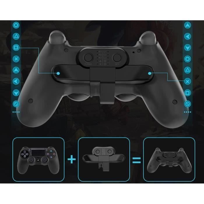 Accessoire - Strike Pack - PS4 - Attachement De Bouton Arrière - Modifications De Jeu - Palettes Modulées