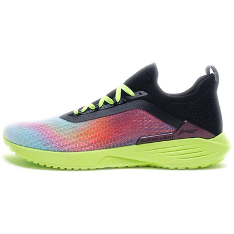 Li Ning Super Light 17 Низкие Беговые Кроссовки Мужские Зеленые ARBQ003-9