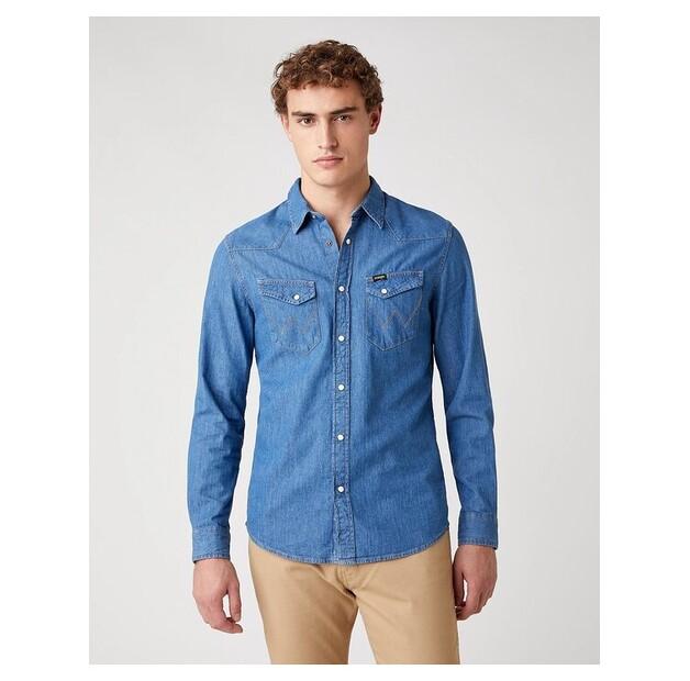 Рубашка Wrangler LS WESTERN SHIRT