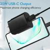 PD 25W USB C Super Fast Charging EU Charger Plug with Cable for Phones