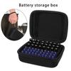 Battery Organizers Case For AA AAA Cell Compactly Portable Design Box Storage Holder For Home Travel Office Use