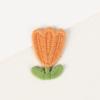 Fresh And Simple Tulip Embroidery Patch Clothing Accessories, Colorful Cute Four-Leaf Clover Series Embroidery Cloth