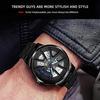Mens creative wristwatch custom design waterproof sports 3D car wheel quartz G.