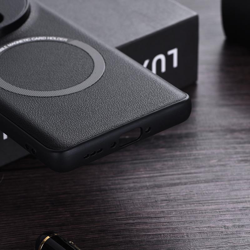 Чехол Magsafe из искусственной кожи для Realme 12 Pro Plus, противоударный чехол с магнитной беспроводной зарядкой для Realme 12Pro Plus Shell