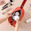 Portable Toiletry Bag Dustproof Travel Large Capacity Canvas Makeup Bag