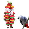 Деревянные Игрушки для Попугаев, Подвесные, для Клевания, Шпажки Банан Яблоко, Большая Связка, Зоотовары