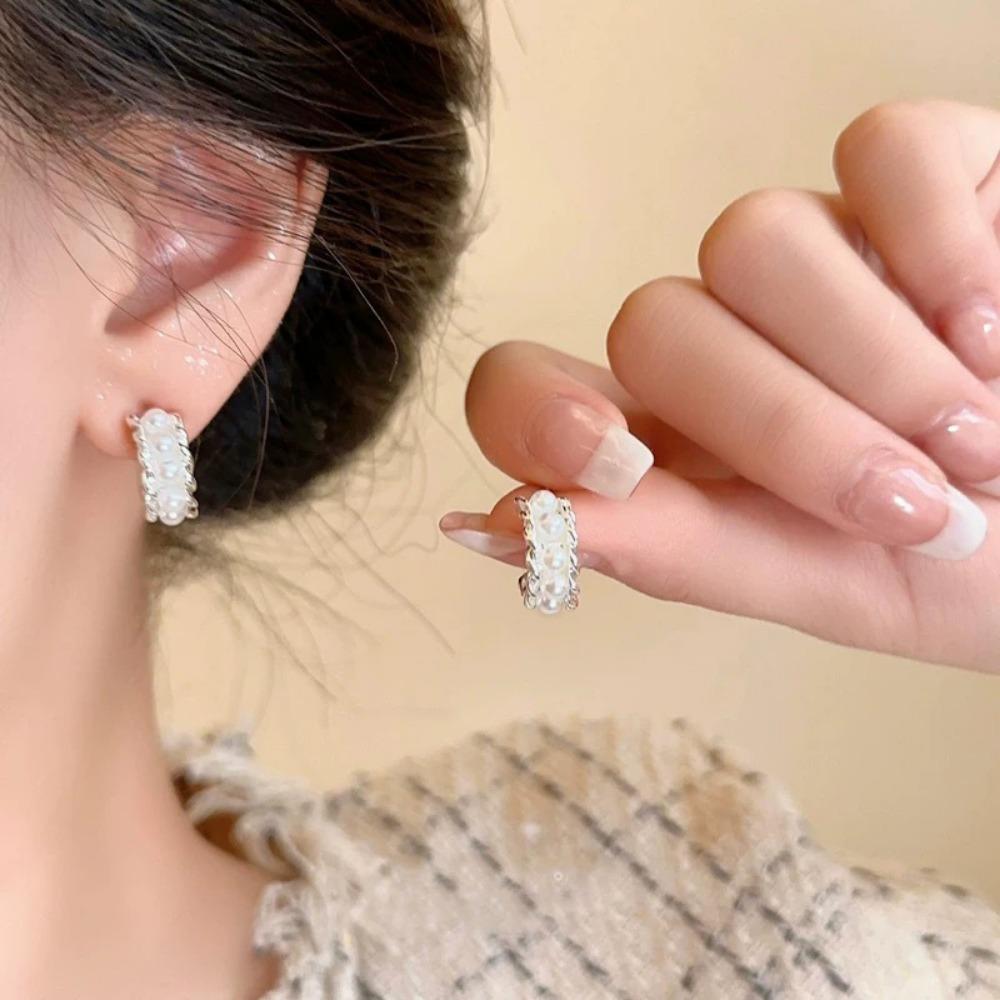 Жемчужные серьги Женские серьги высокого класса