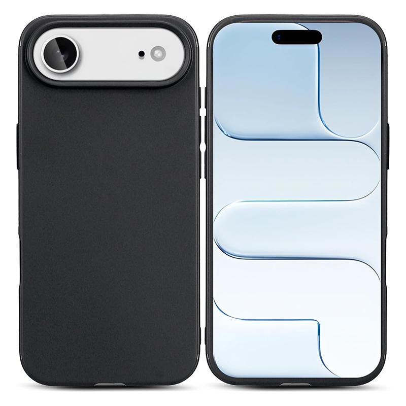 Матовый силиконовый чехол военного класса для iPhone Air 17 16 Pro Max, задняя крышка, ультратонкий матовый мягкий ТПУ чехол для iPhone 16 Plus