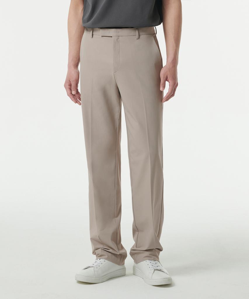 MUSINSA STANDARD Sporty Straight Slacks [Light Beige]