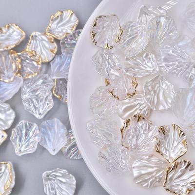 50 шт., кремовые клейкие аксессуары ручной работы с перфорированными листьями в стиле барокко, аксессуары в форме гребешка, антикварные материалы для заколки для волос