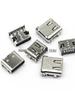 USB-разъем Female-Male Type-C, Type-A/B SMD с прямыми/изогнутыми контактами