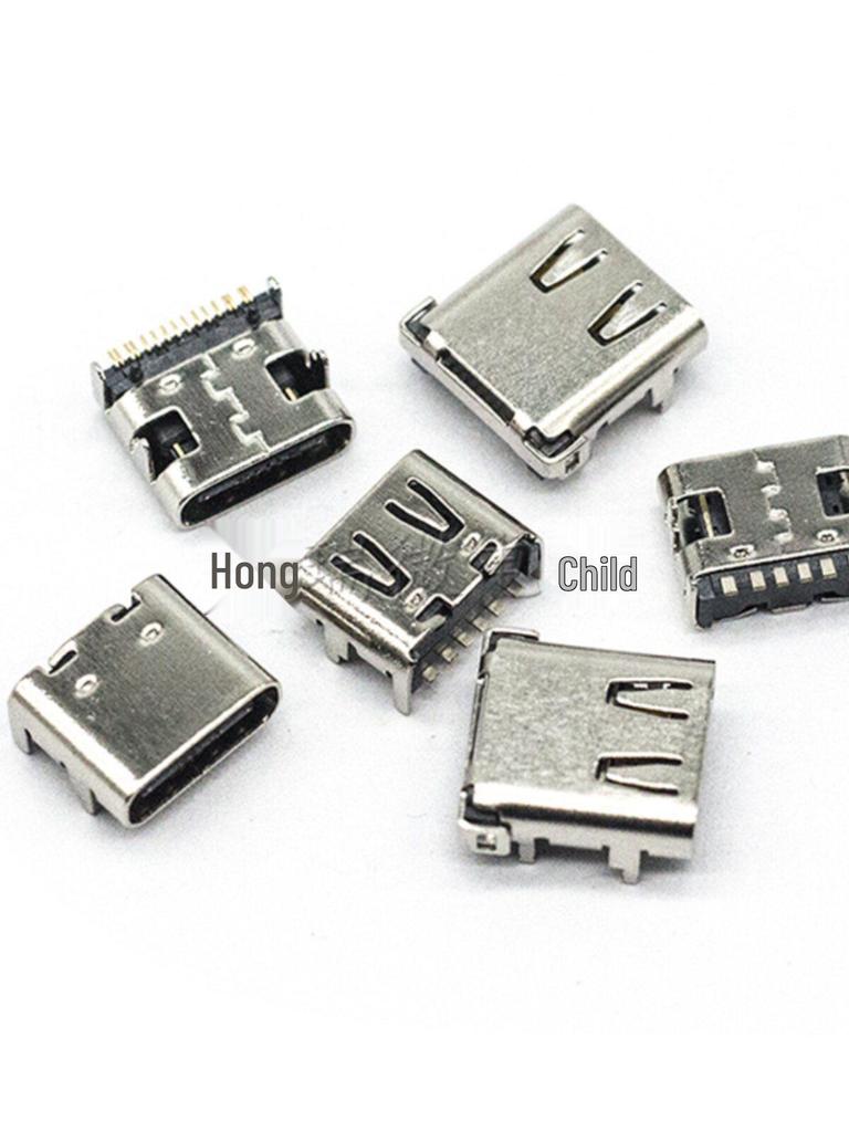 USB-разъем Female-Male Type-C, Type-A/B SMD с прямыми/изогнутыми контактами