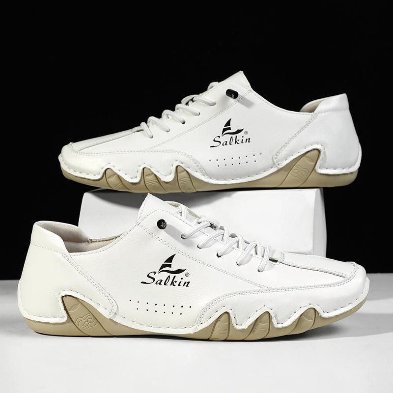 Модная мужская обувь Четыре сезона Новая обувь больших размеров Повседневная обувь Модная низкая обувь Мягкая подошва Дышащая уличная мужская спортивная обувь для ходьбы