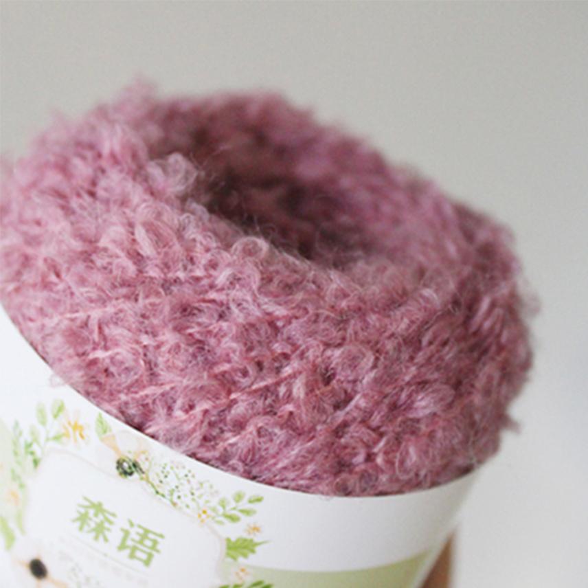 Шерстяная пряжа мягкая гладкая для ручного вязания круговая нить вязаная крючком кукольные волосы сделай сам плюшевая кукла рукоделие вязание сделай сам вязаный инструмент