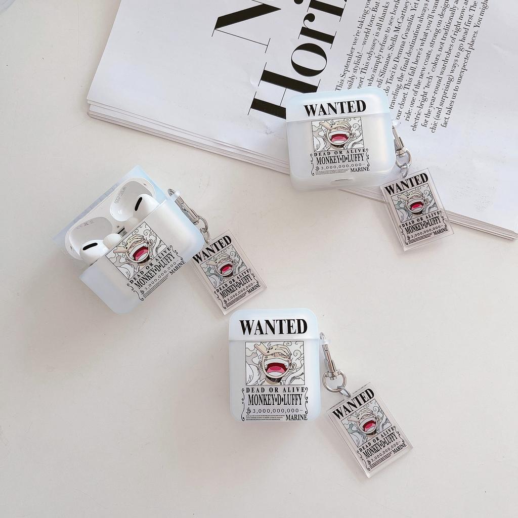 Цельный креативный Ника Луффи, подходит для Apple, беспроводные Bluetooth наушники, защитный чехол для Airpods