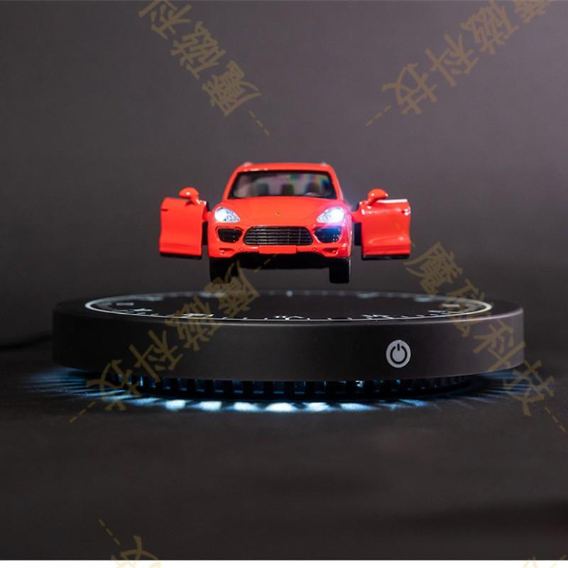 Magnetic Levitating Car with Metal Base, 360° Free Rotation, Home Office Docoration, Unique Business Gift, Creative Gift