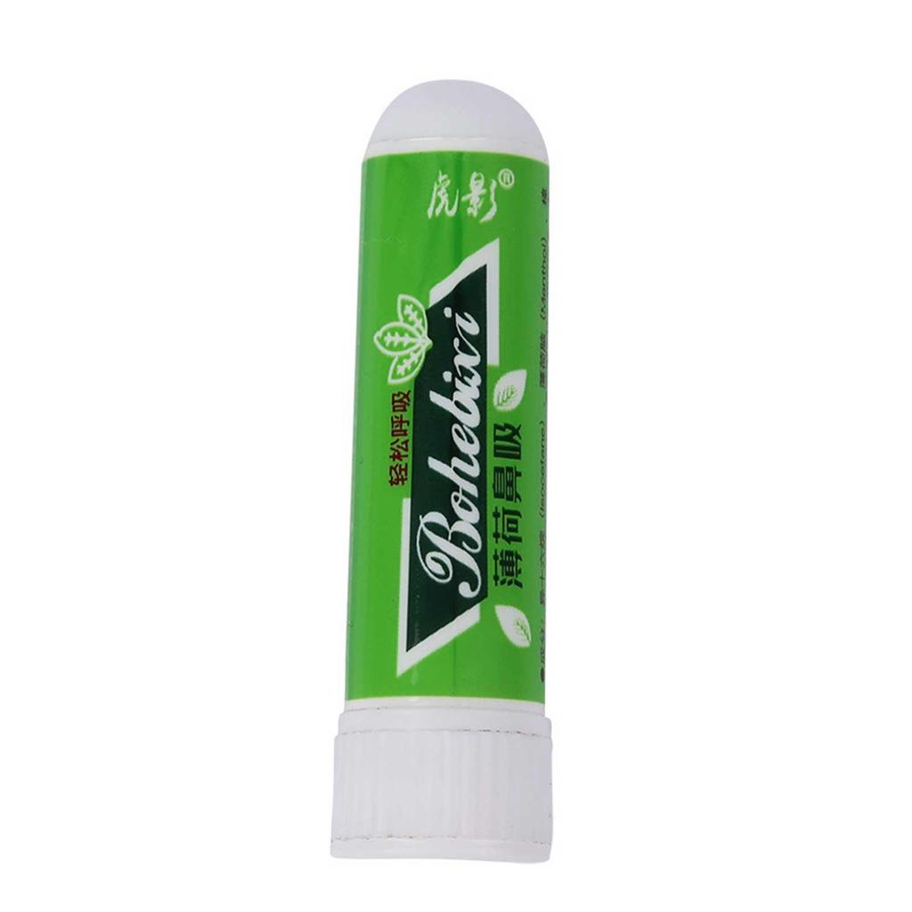 Nasal Inhaler Mint Essential Oil Refreshing Aromatherapy Oil Fatigue Rhinitis Cooling Inhaler R U5X3