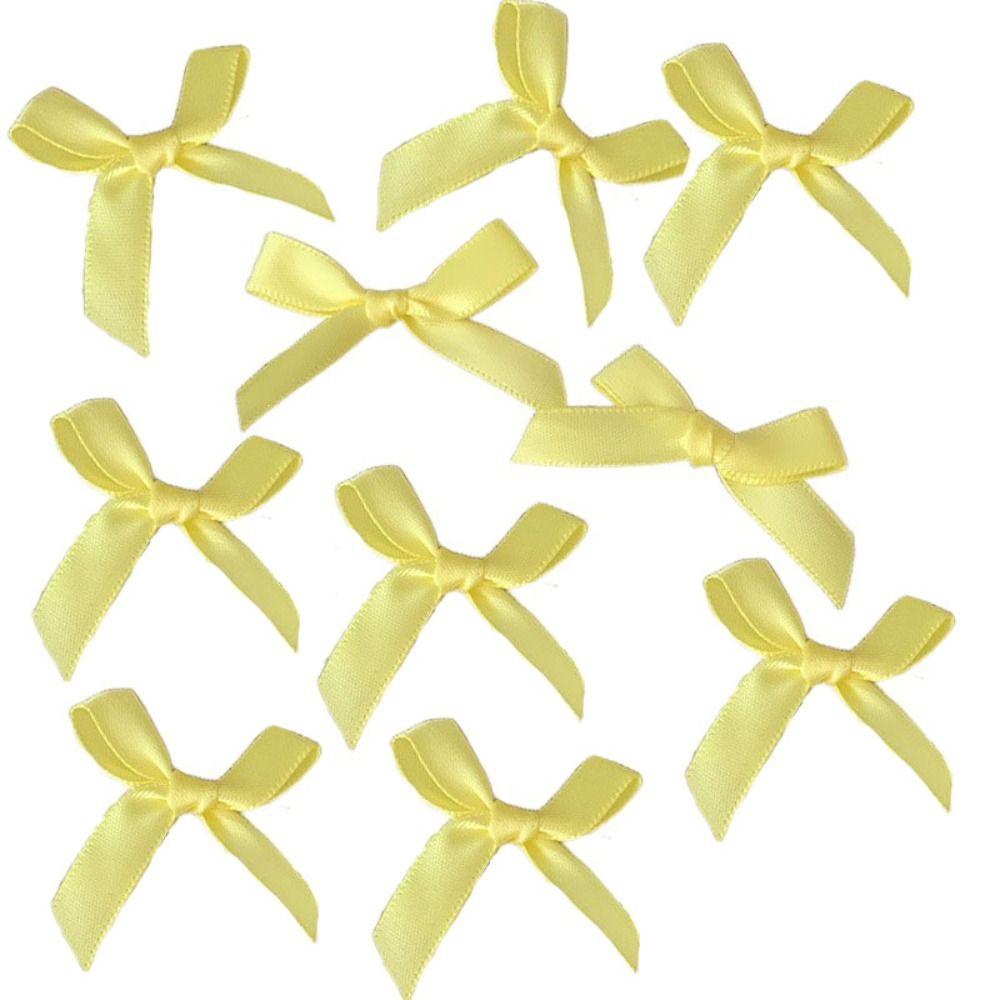 10 шт. Мини-зажимы для парика куклы, мини-заколки для волос с бантиком, заколки для волос хлопковой куклы, головной убор