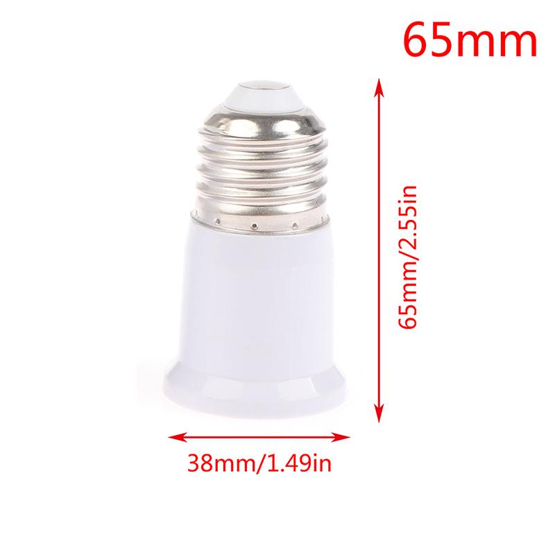 E27 Lamp Base Extender 65Mm 95Mm Lamp Holder Lamp Socket Adapter For Light Bulb