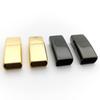 Magnetic Square Hole Cast Clasp for Leather Cord Bracelet - 316 Stainless Steel Titanium Jewelry Accessory