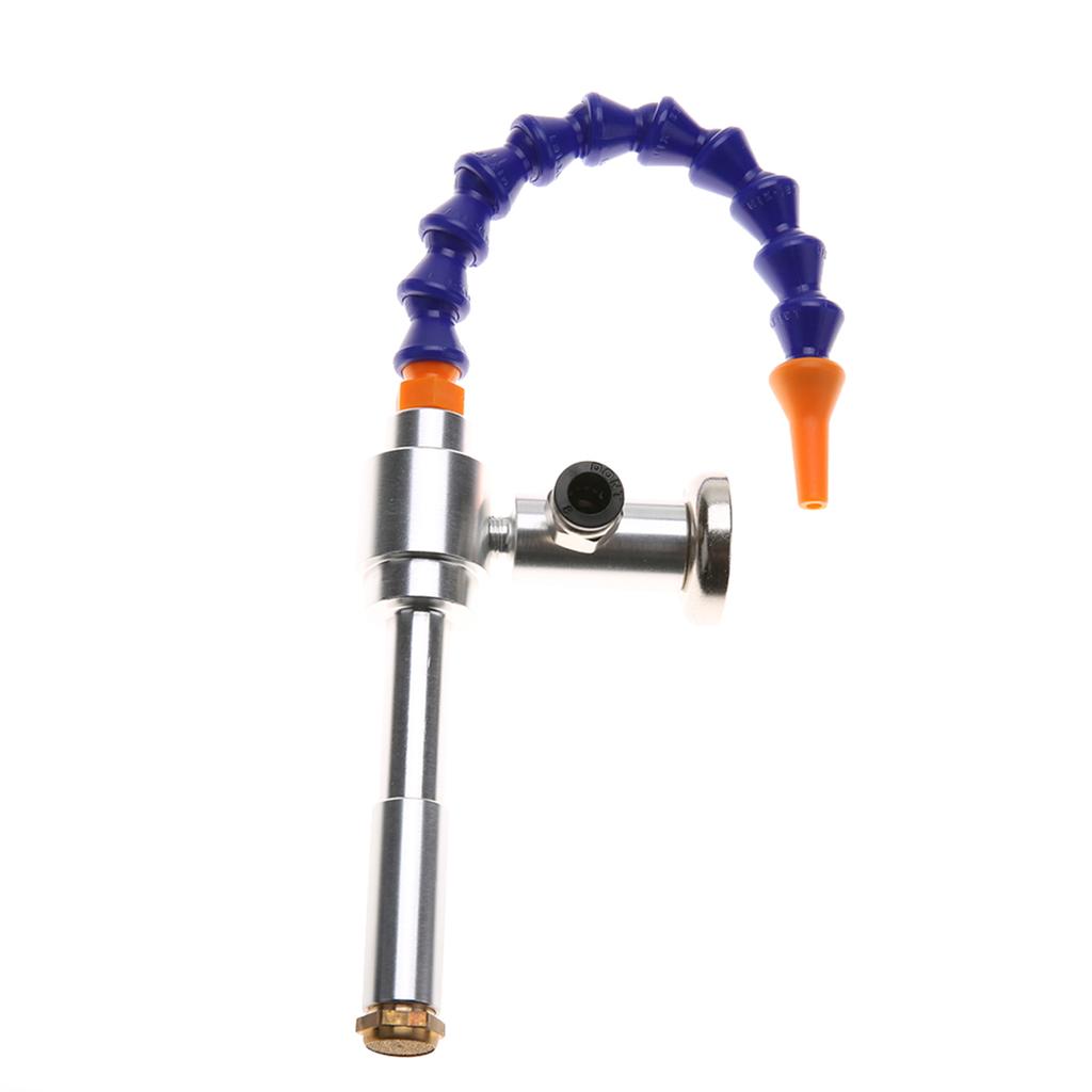 130MM Vortex Cold Air Gun Dry Cooling Airflow Machine With Flexible Tube(08 + Magnet Base)