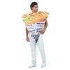 Smiffys Костюм унисекс для взрослых Fish & Chips Пончо