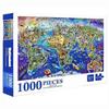 Children's Puzzle 1000 Pieces Puzzle Toy Christmas Gift (A)