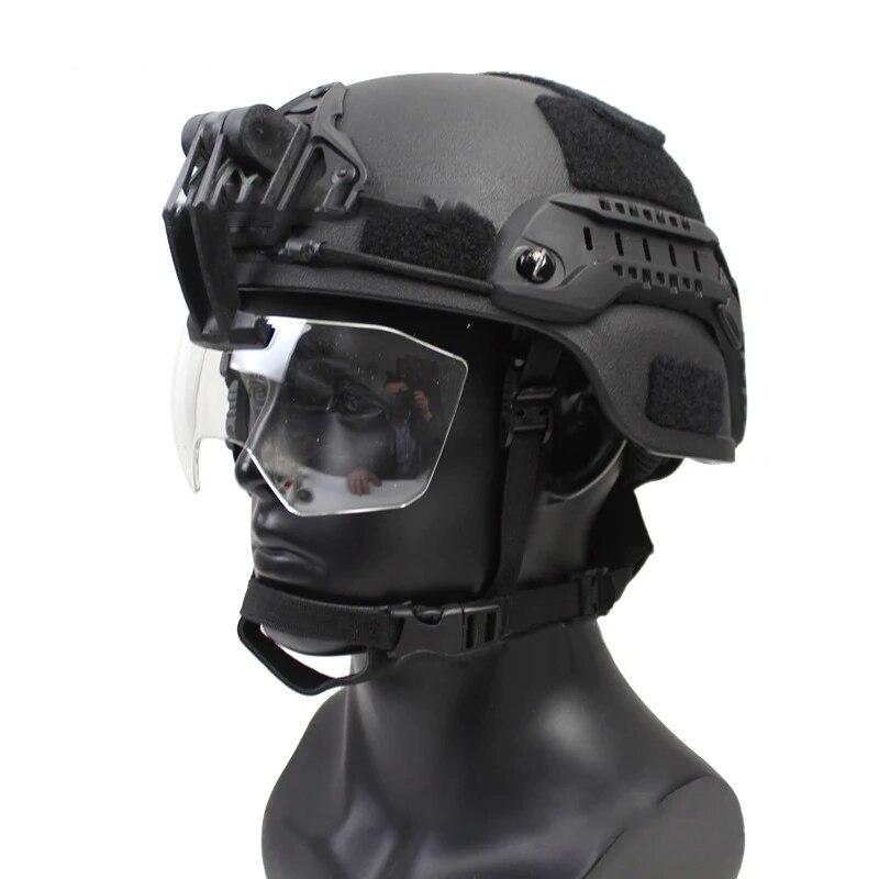 Спорт на открытом воздухе MICH Wendy Fast Helmet Сушеные кальмары Подвеска Охотничьи тактические очки OP можно носить для очков для близорукости