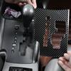 Car Carbon Fiber Inner Center Control Gear Shift Panel Frame Cover Trim For Toyota Rav4 RAV 4 2006 2007 2008 2009 2010 2011