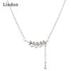 Lindon Women Necklace Pendant Copper Alloy Zircon Fashion Gift