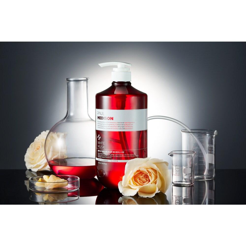 Paul Madison Deep Red, шампунь большой емкости с ароматом белого мускуса, 1,077 л, 2 шт.