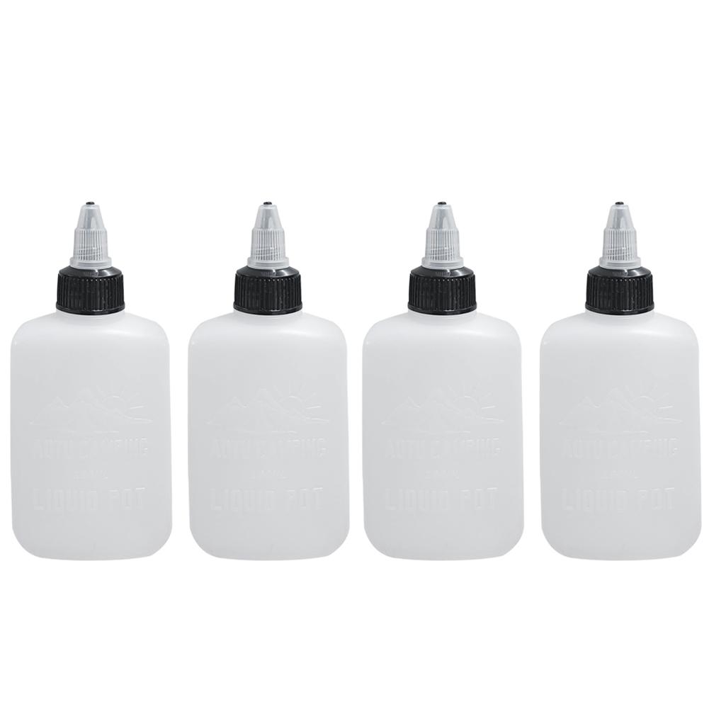 Vinegar Jar Squeeze Bottle 100ML Outdoor Oil Bottle Barbecue Sealed Seasoning Container Camping Seasoning Bottle BBQ Accessories