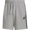 Aeroready Essentials Sports Striped Soft Comfortable Simple Five-Point Casual Shorts Men Shorts Medium-Gray GK9990