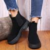 European and American Fashion Flat Bottom Women's Boots 2024 Spring New Daily Warm and Comfortable Temperament Women's Shoes