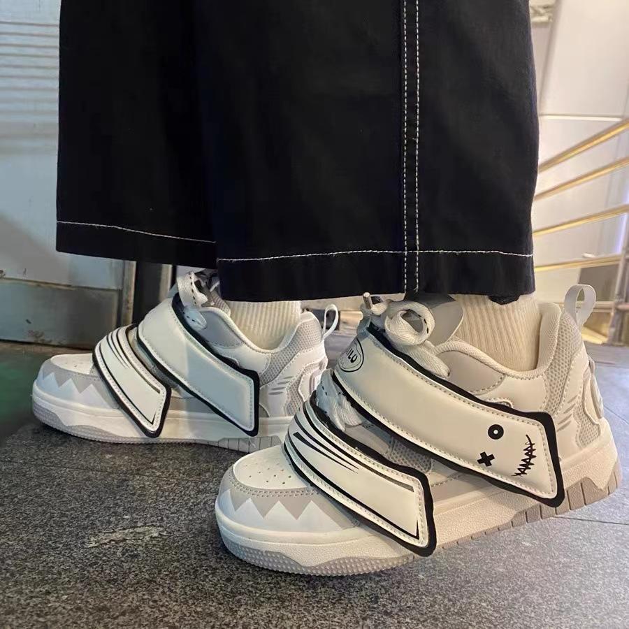 Новые туфли Ghost Face Bread Shoes Hundred Casual Women's Thick Bottom Sports Student Shoes