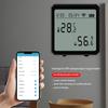 Zigbee WiFi Temperature and Humidity Sensor LCD Display Wireless Thermometer Hygrometer Work with Alexa Google