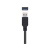 AISENS A105-0525 Rallonge USB 3.0 avec amplificateur, type A/M-A/H, noir 5,0 m