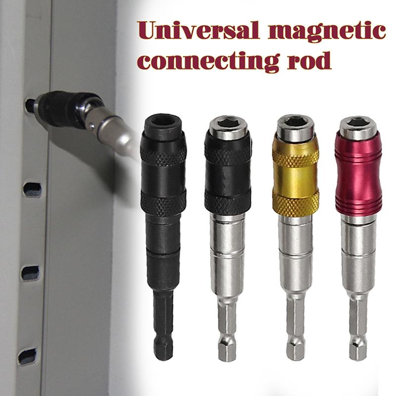 WCIC новая дрель, отвертка, шестигранный инструмент с магнитным кольцом, 1/4 дюйма, быстросменный держатель, удлинитель, ручной инструмент