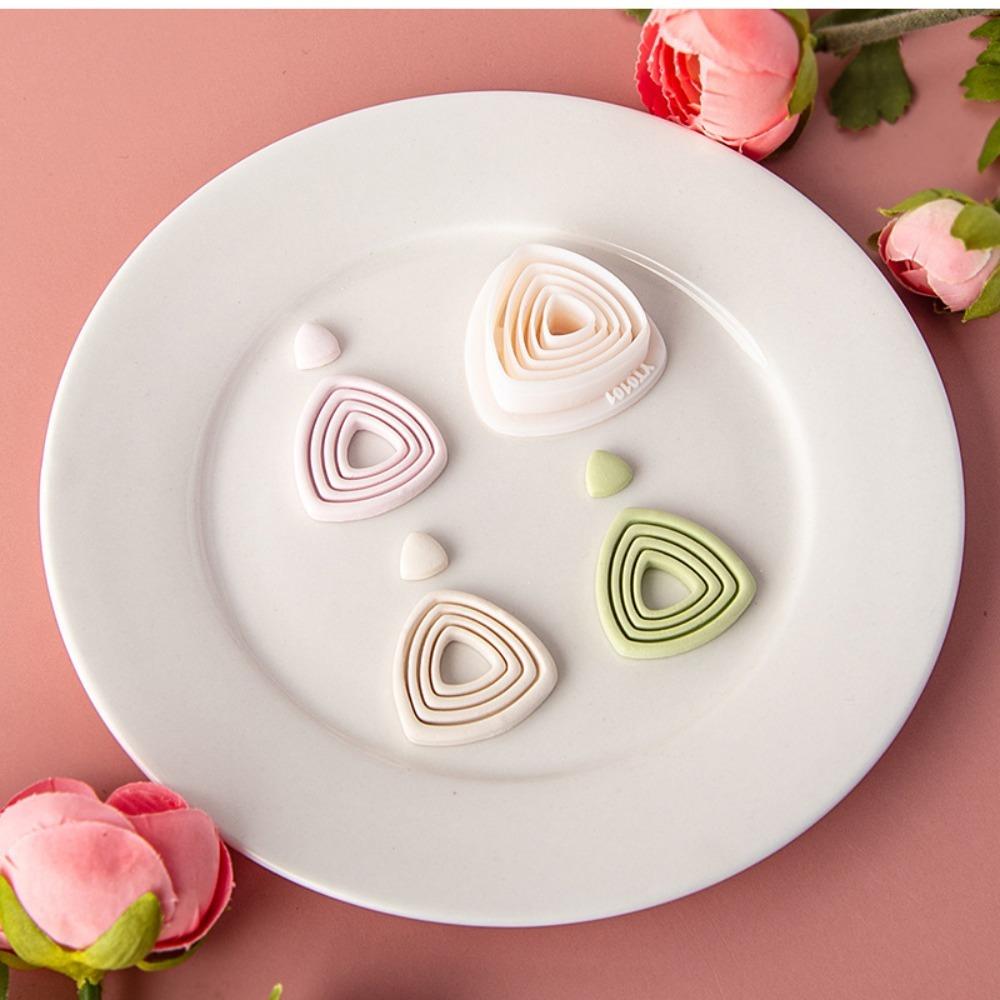 Мягкая керамика, форма для полимерной глины, полые серьги, вырезанная форма, серьги, ювелирные изделия, кулон, изготовление