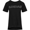 Womens Breathable Fashion Short Sleeve T-Shirt Women Tops Black DT8331