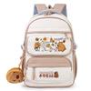 Large Capacity Girl Junior High School Student Elementary School Student Backpack Capybar Cute Cartoon Backpack
