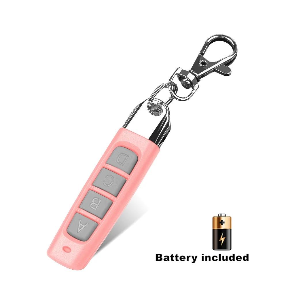 433MHZ Remote Control Garage Door Four Key Color Small Volume Copy Wireless Remote Control Thumb Garage Door Copy Remote Control