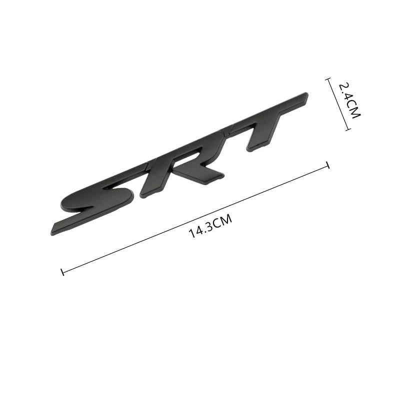 Car Emblem Rear Body Sticker for Dodge SRT R/T Logo Charger Ram Viper Nitro Journey Caravan Jcuv Exterior Automobile Accessories U444