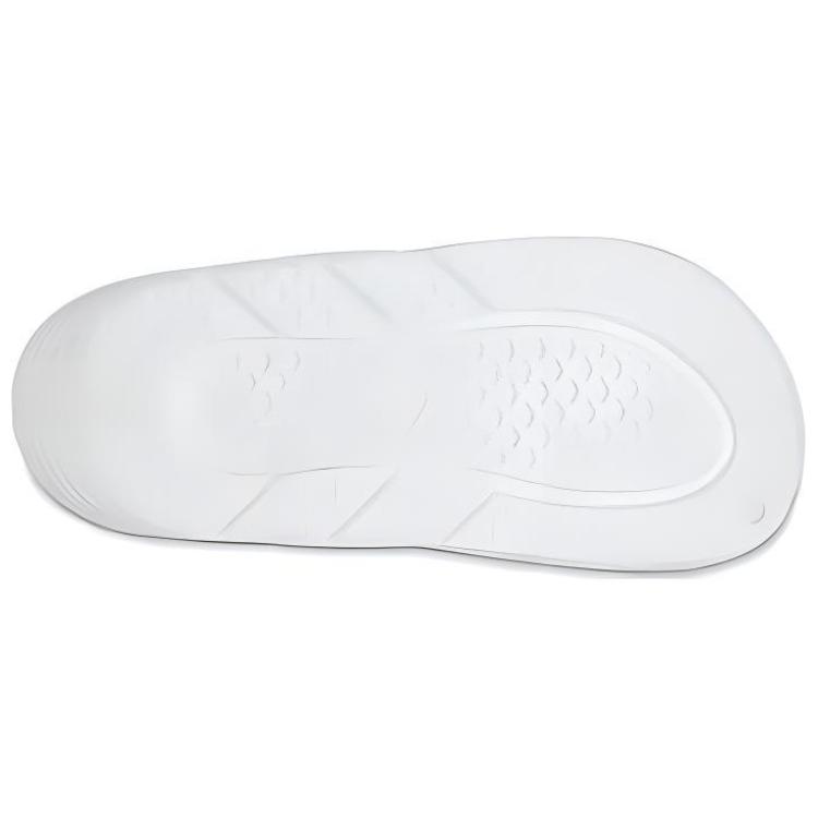 Crocs Round Toe Soft Bottom Breathable Slide Sandals Unisex Footwear White 209416-100