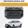 Водонепроницаемый коврик в багажник автомобиля с 3D-дизайном для Toyota Levin E+ 2019, изготовленный на заказ, автомобильные аксессуары, украшение салона автомобиля