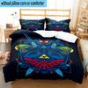 3PCS Heroic Legend Crest 3pcs Bedding,Including 3PCS Duvet Cover And 2pcs Pillowcases Perfect for Christmas,Ideal for Bedroom, Dormitory