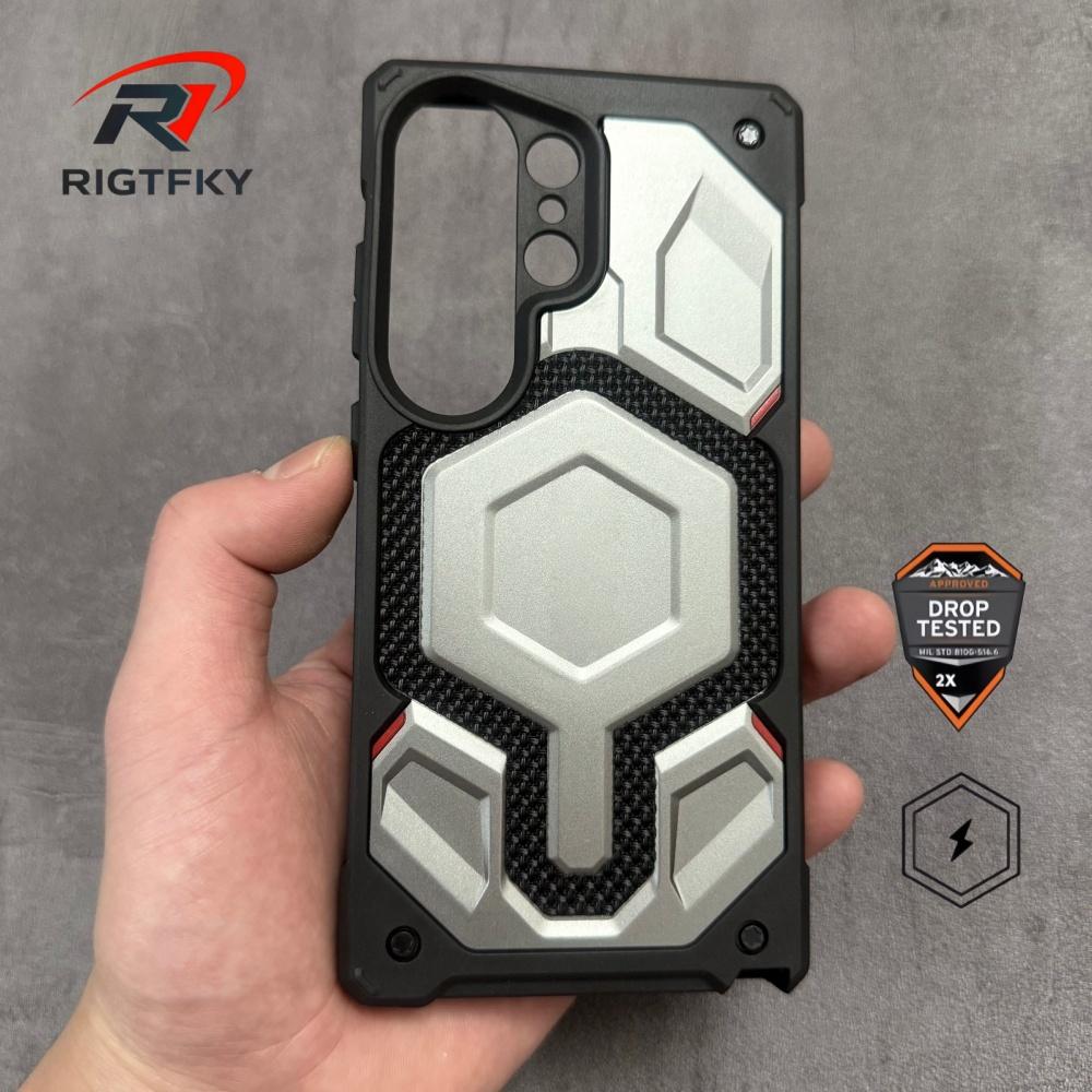 НОВЫЙ Оригинальный чехол Monarch для телефона Samsung S26 Ultra S25 S24 S23 Plus S26ULTRA Усиленный ударопрочный Бронированный Магнитный Защитный чехол