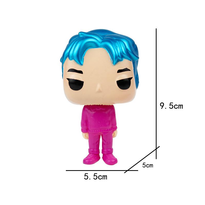 10 шт. Kpop Фигурка Охотников на демонов ПВХ Модель Аниме Фигурка Коллекция Статуэтка Украшение для стола Куклы Детские игрушки Подарки на Хэллоуин