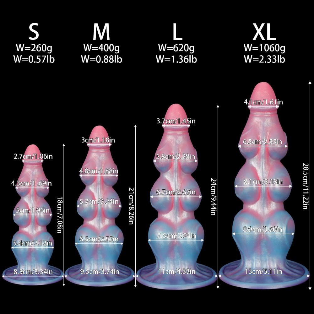Силиконовая анальная пробка с дизайном животного - Реалистичный дилдо для начинающих и пар, Секс-игрушка для тренировки ануса для мужчин и женщин
