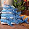 Large Whale Shark Body Pillow Creative Fish Sofa Decorative Body Plush Pillow Giant Whale Shark Back Suffed Cushion Sofa Decor